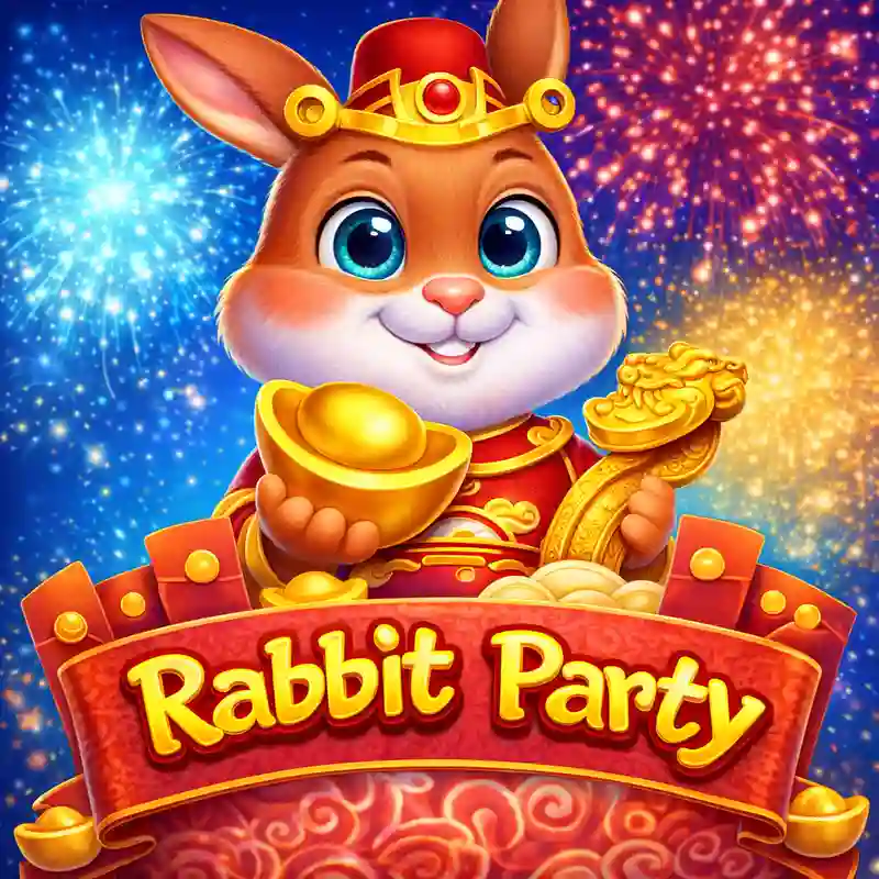 Rabbit Party casino slot game by luckybet