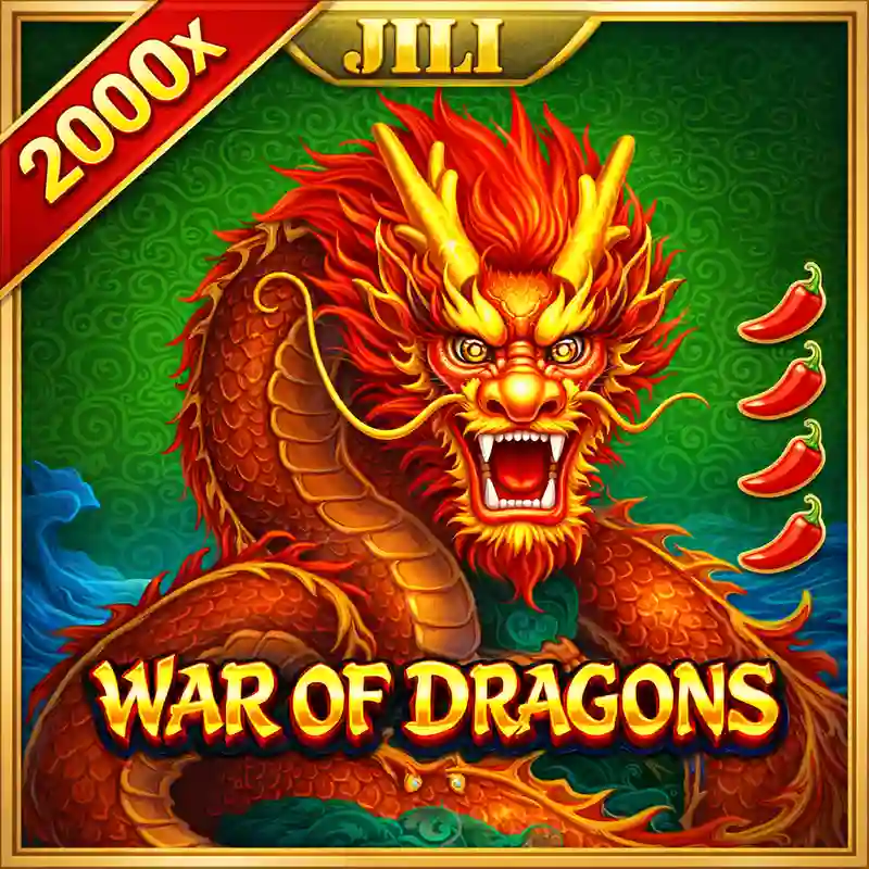 War Of Dragons online slot game at luckybet
